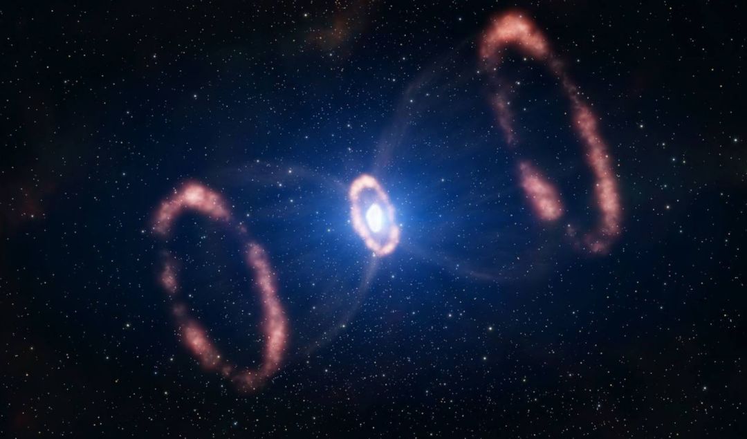 2万光年外,在超新星遗迹中,发现特殊的脉冲风星云