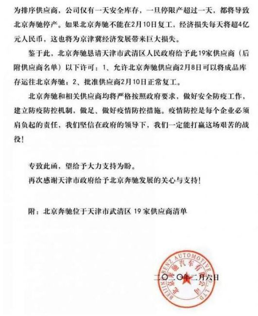 透析疫情之下的供应链|车企请求供应商复工,日韩市场受影响大?