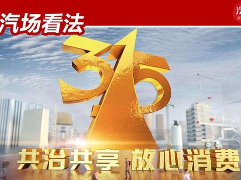 年年的315晚会都没这些车的名字，今天就来帮你们点点名
