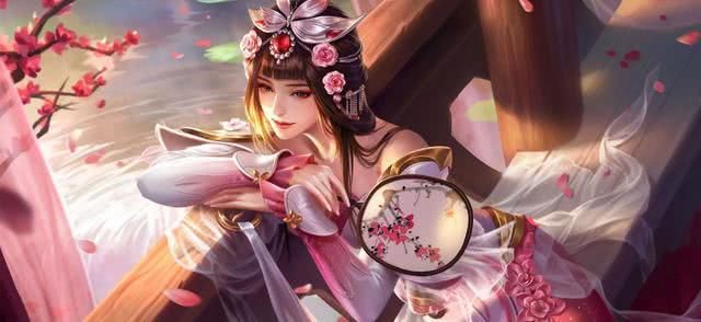 腐团儿COS王者荣耀甄姬，完美还原游园惊梦，比原画还漂亮！