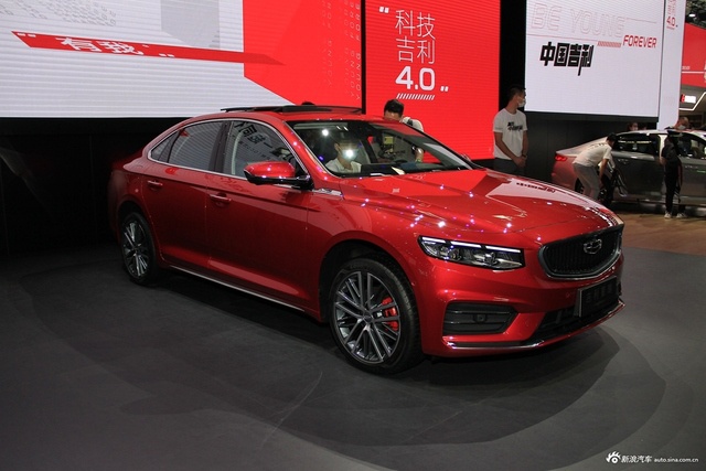 2020北京车展实拍：吉利Preface