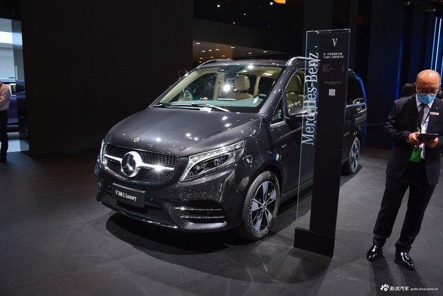 2020北京车展实拍：奔驰V级