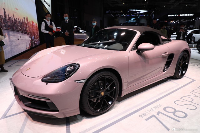 2021上海车展实拍：保时捷718