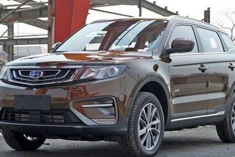 新款吉利博越正式上市 售9.98-15.98万