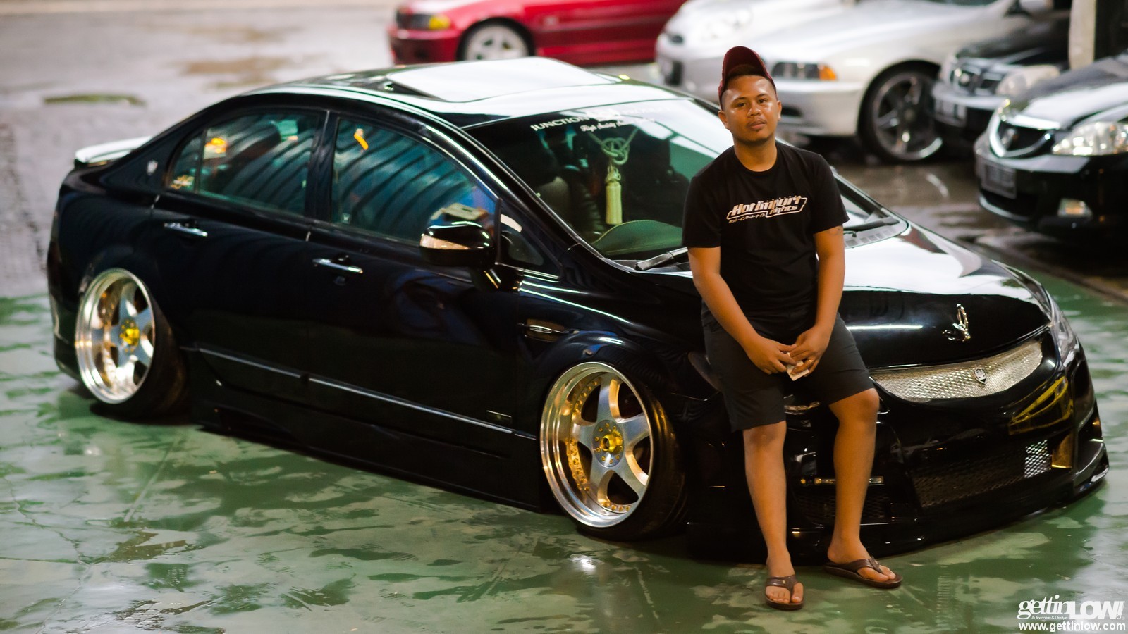 VIP的八代思域还真是第一次见!本田思域8改装案例