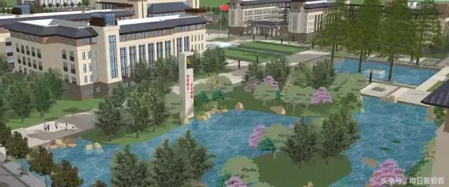 利川一中新校区开工，预计2019年建成，环境设施比肩大学校园