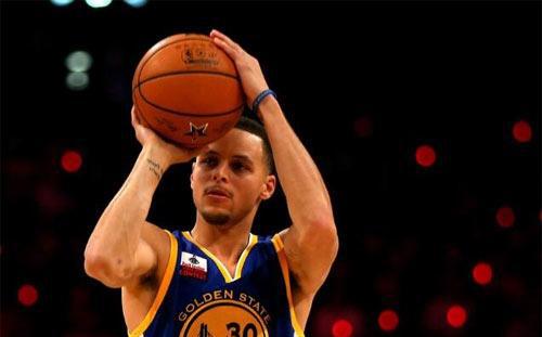 nba库里帅气投篮动作，你觉得可以吗?