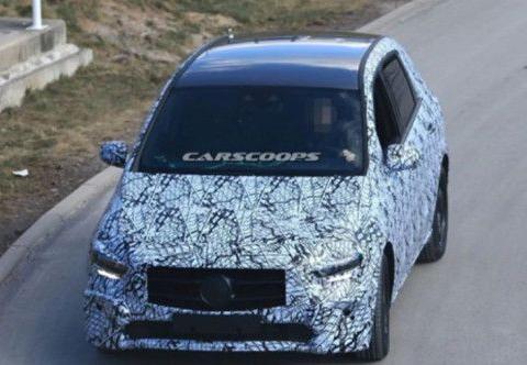 奔驰将发布全新B级车，外观更加时尚，预计年底发布