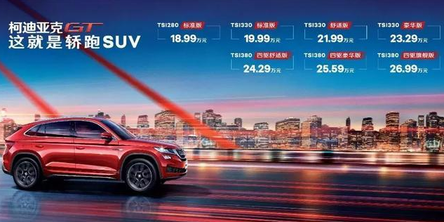 三款全新SUV+柯迪亚克GT运动轿跑，上汽大众年轻化再发力