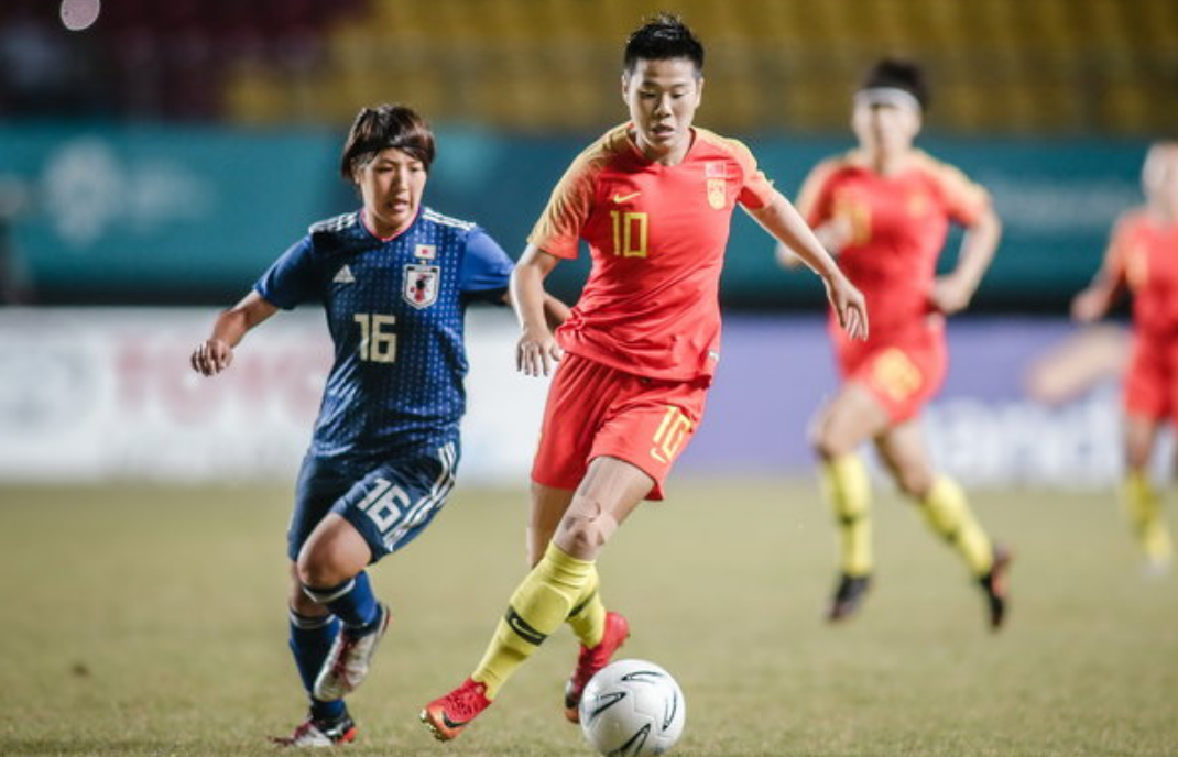 亚运会女足决赛中国0:1憾负日本,中国女足最终