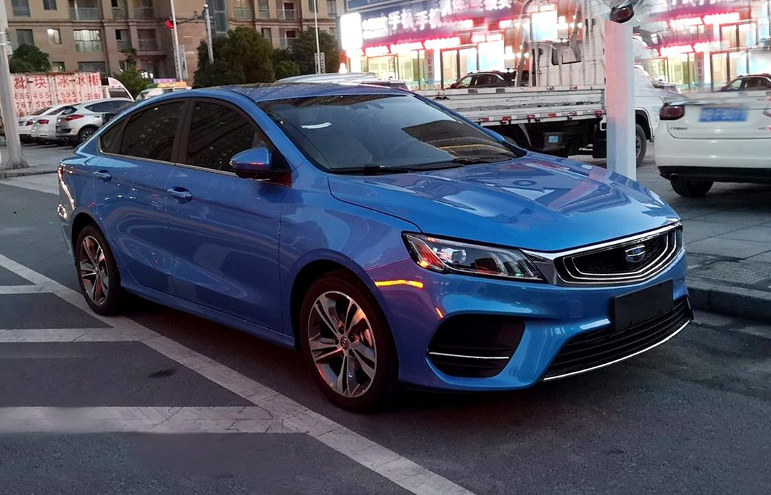 吉利缤瑞实车曝光,比效果图更漂亮!不足8万,买