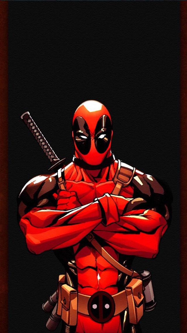 高清手机壁纸|不死之身死侍真人和动漫手机壁纸,入手吧