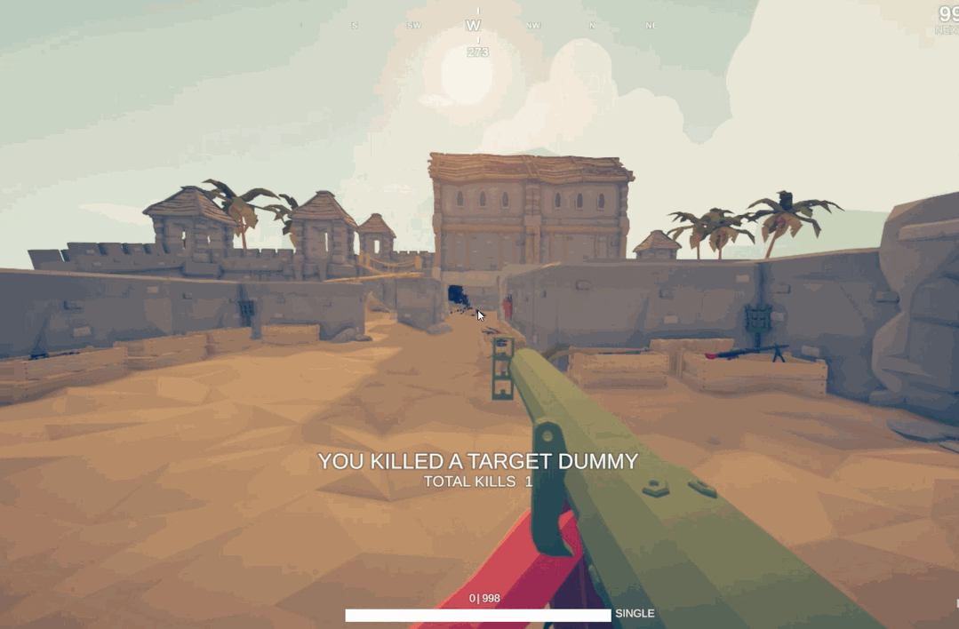 steamq版绝地求生:《全面吃鸡模拟器》5款机枪介绍!