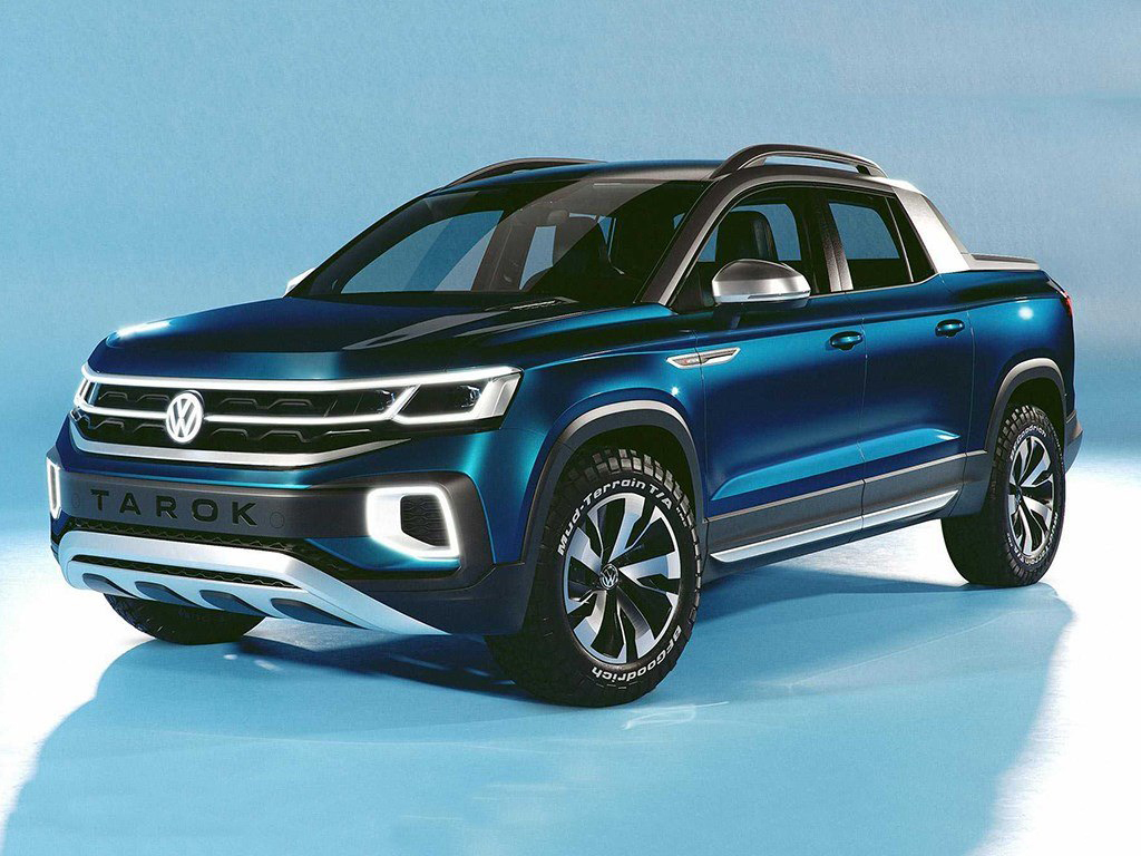 大众Tarok概念皮卡官图发布 MQB平台打造