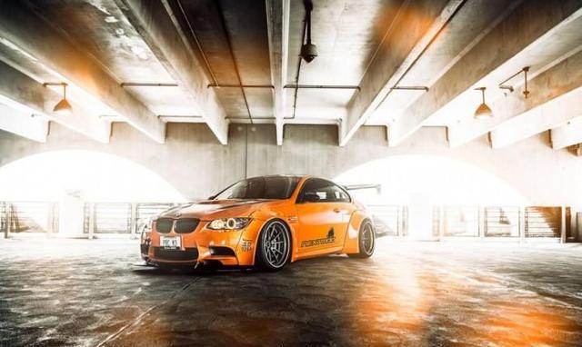 Liberty Walk宝马M3改装Brixton锻造WR3