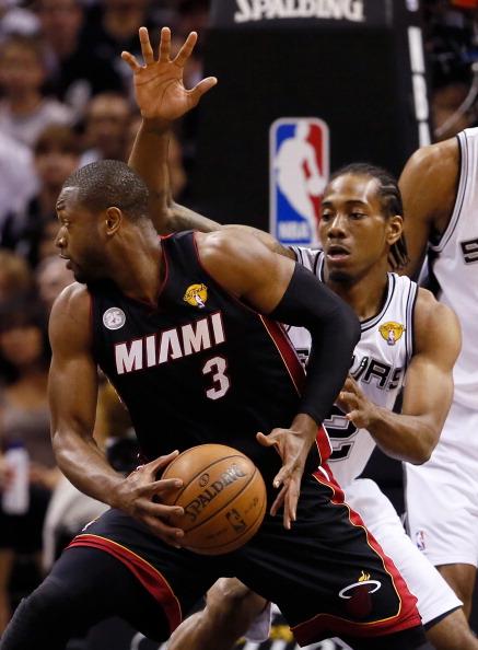 回顾经典:2013年热火VS马刺G5 热火三巨头对