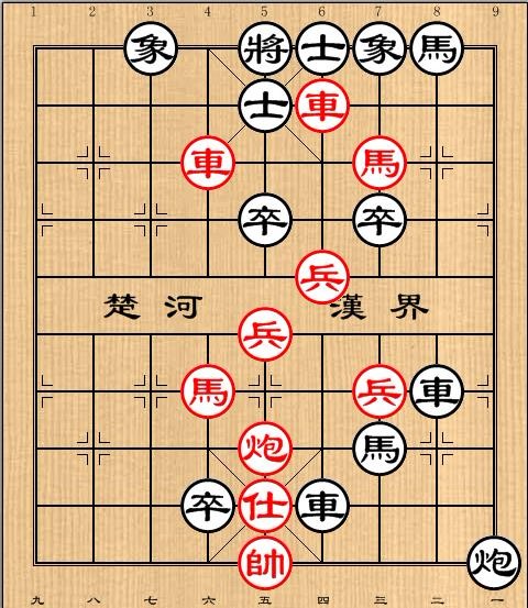 象棋古谱赏析，《适情雅趣》第6局蝇垂骥尾