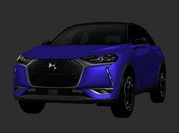 DS最小的SUV曝光,看前脸像是在哭,车侧很酷炫