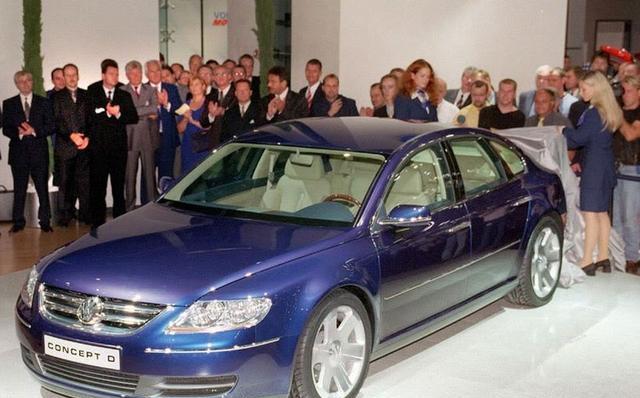 大众辉腾概念车, 最早出现在1999年, 还是溜背式的设计