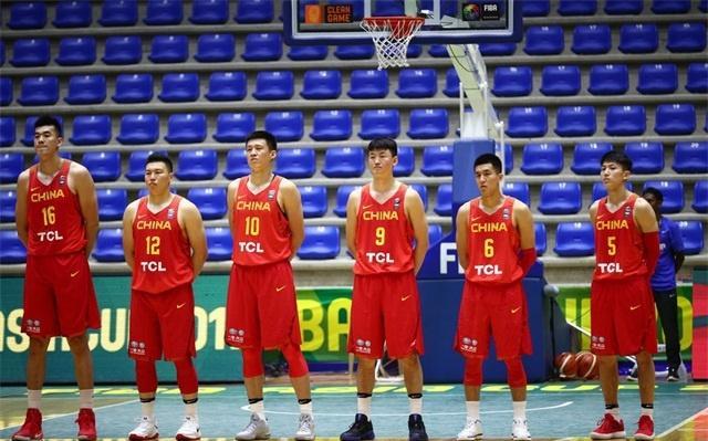 中国男篮为什么分红队和蓝队?
