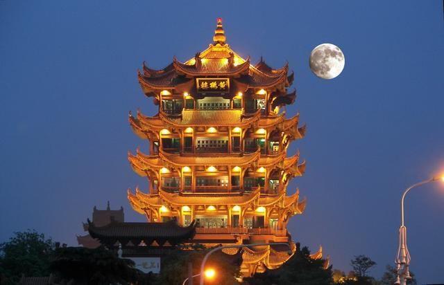 1,武汉的黄鹤楼