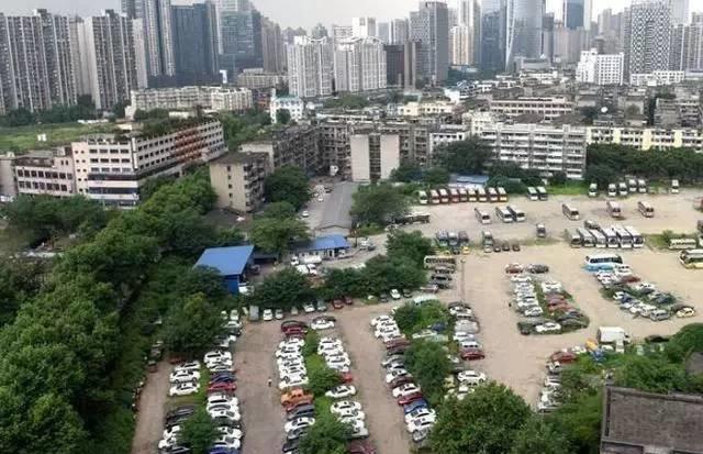 成都某停车场草里全是僵尸车，上百万的路虎揽胜和宾利没人敢要