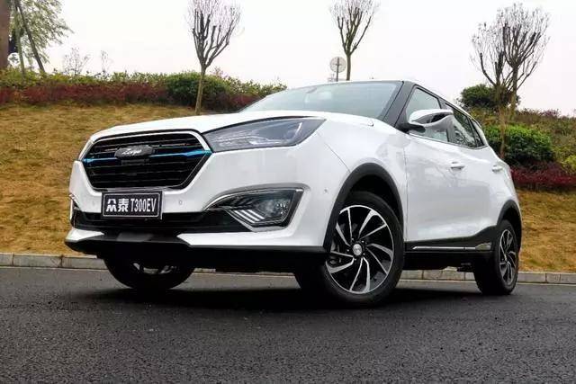 众泰T300EV细节曝光，内饰科技感十足