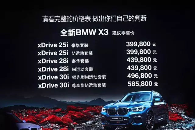 一个“高冷”，一个“减配”，宝马X3和迪奥Q5L该怎么选？