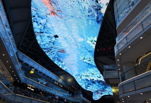 摄影-照片、郑州网红之地,汇艺银河里天幕,值得