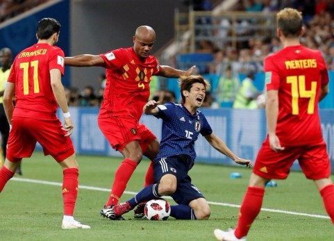 挑战脚法比日本队更强的桑巴足球,比利时要有