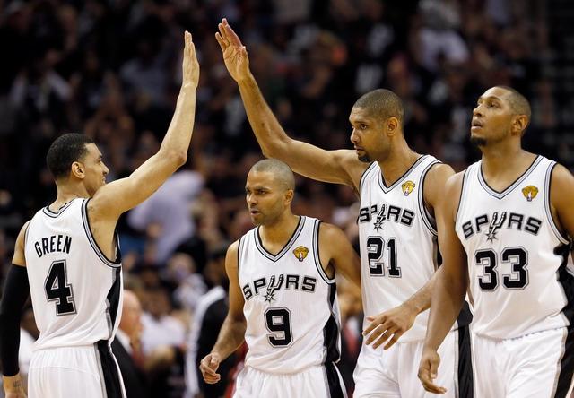 回顾经典:2013年热火VS马刺G5 热火三巨头对