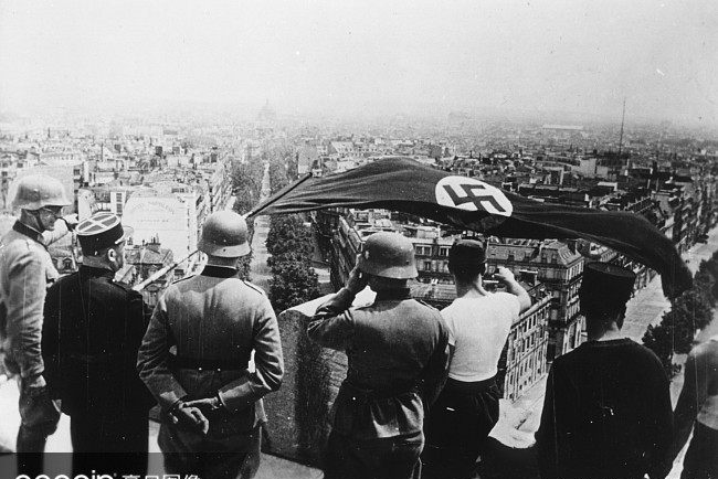 老照片,1940年德军不费一枪一弹占领巴黎|德军|纳粹德国|法国_新浪网