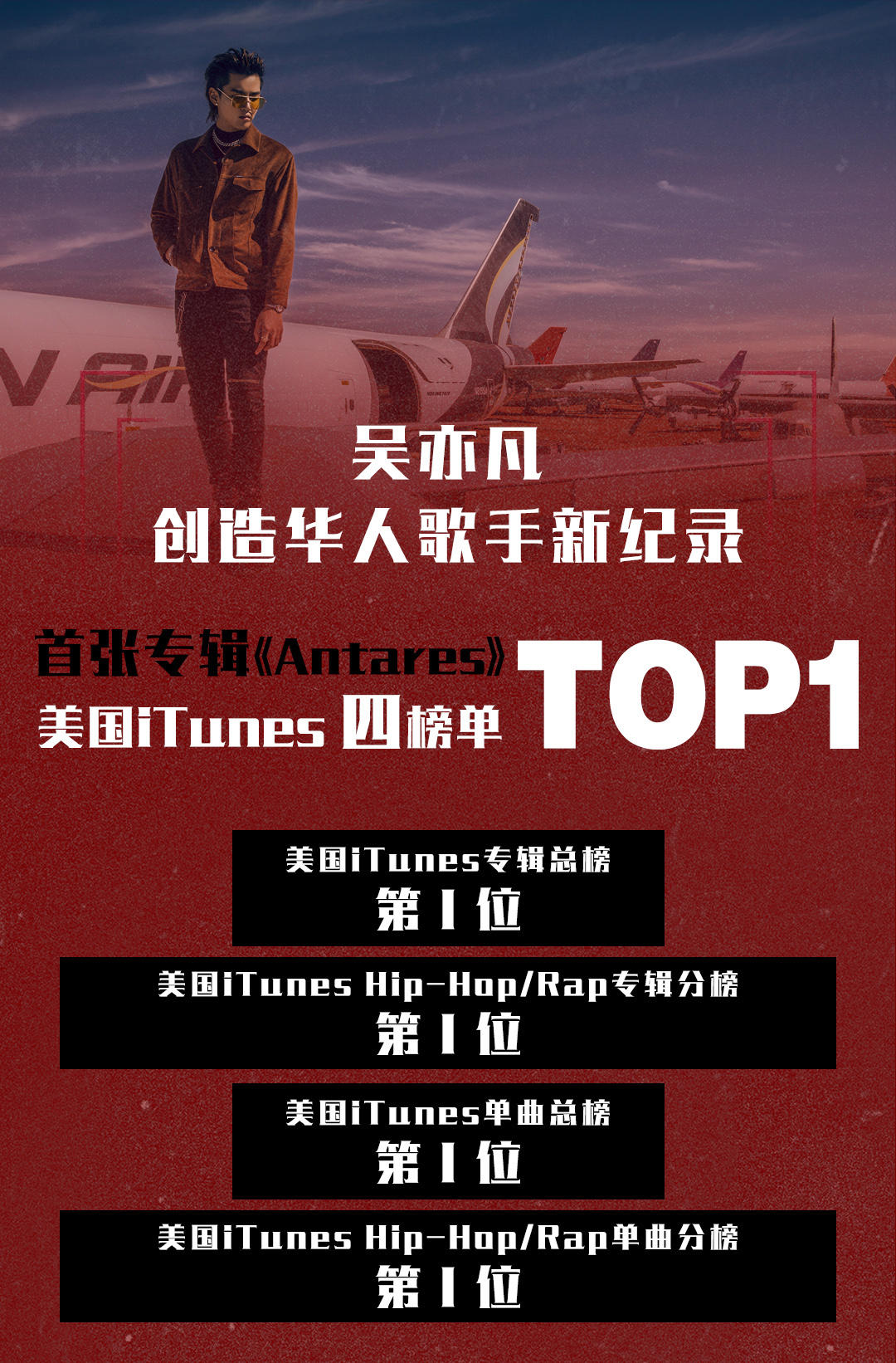 粉丝把吴亦凡送上美国音乐榜首,是为国争光还是丢人丢到国外?