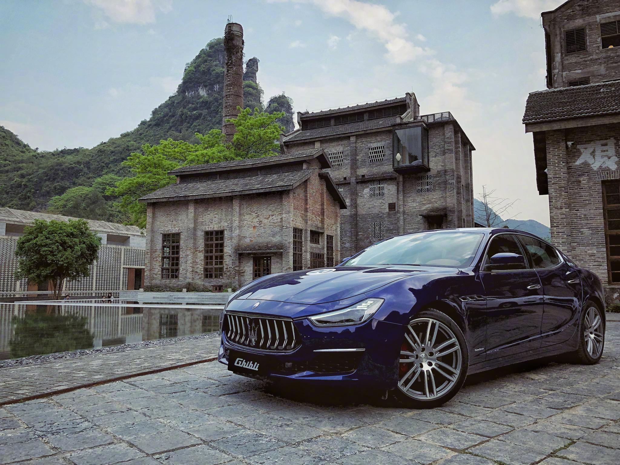 “玛莎拉蒂在桂林” 原创大片一套送给大家一句话送给喜欢玛莎想买玛