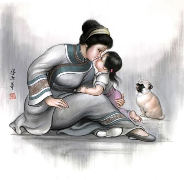 古人描写母亲的七句经典诗词,首首话母爱,句句