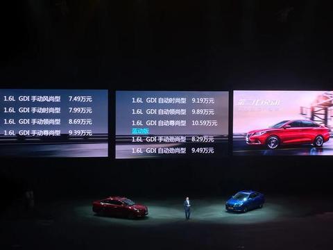 内外全面革新 长安全新逸动售价7.49万元起