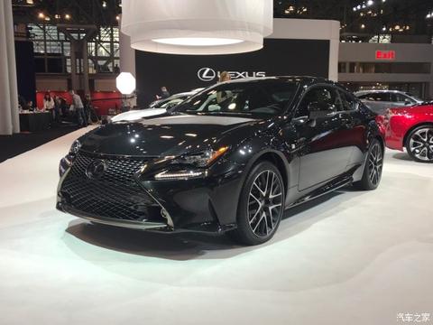 2018纽约车展：雷克萨斯RC限量版亮相