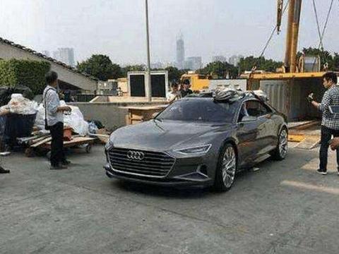 全球第一台奥迪A9进港，不输阿斯顿马丁，内饰如同飞机头等舱