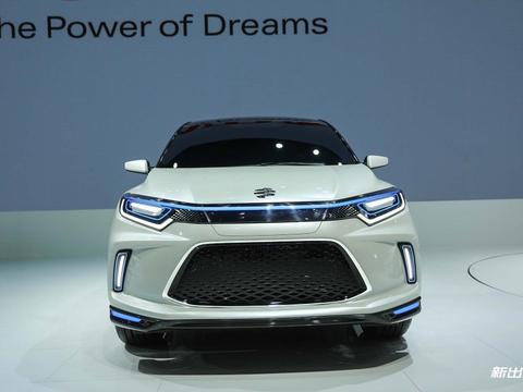 定位于小型 SUV 理念纯电动概念车亮相 2018 北京车展