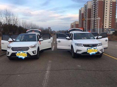 怪不得韩系车销量越来越差, 把博越和ix25放一起就懂了