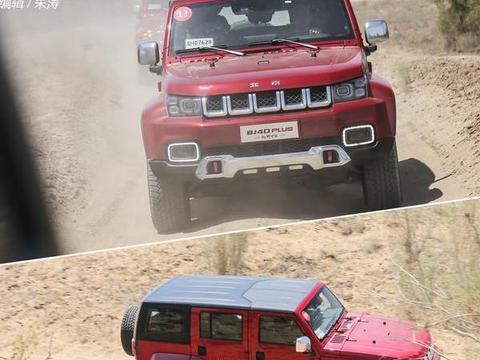 新疆试驾北京BJ40 PLUS 沙漠中展现真功夫