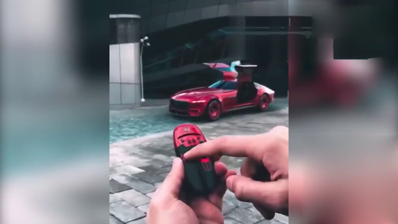 迈巴赫概念车钥匙，就差能点烟了