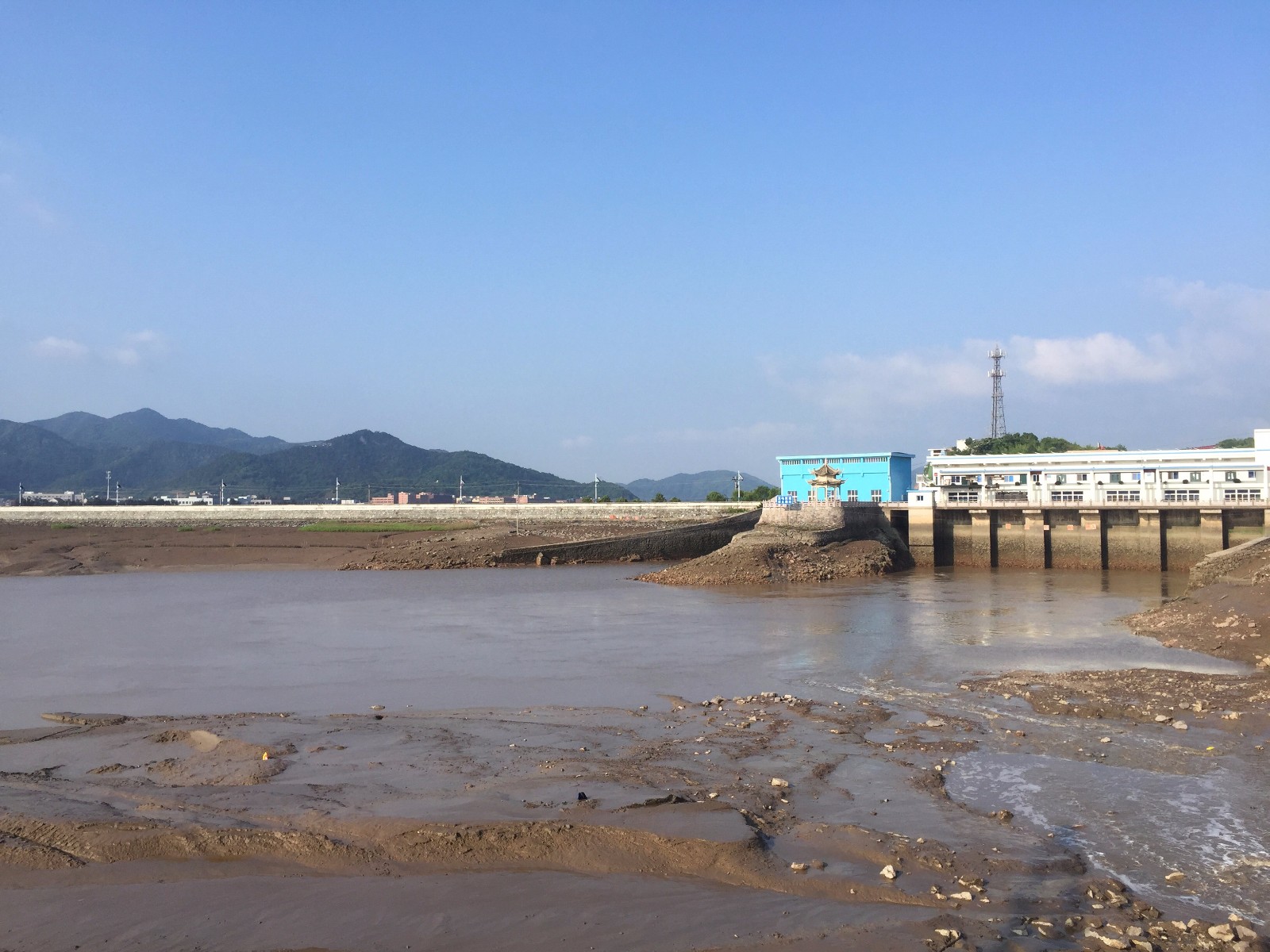 温岭江厦潮汐发电站,是中国第一