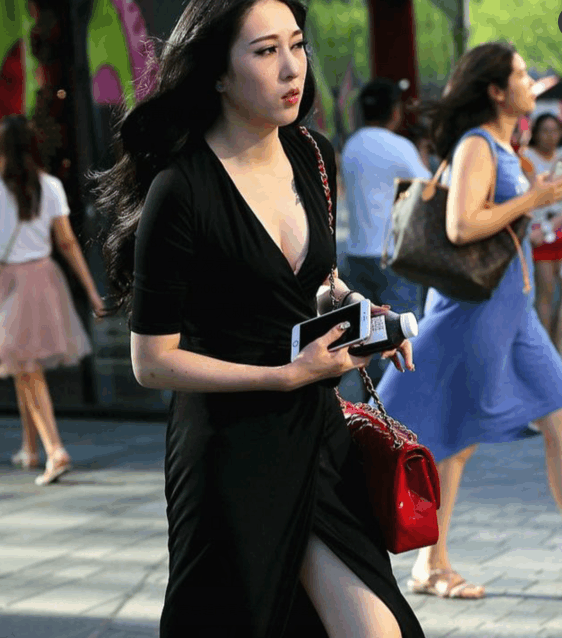 路人街拍 魔都上海小姐姐合辑, 大城市就是好啊