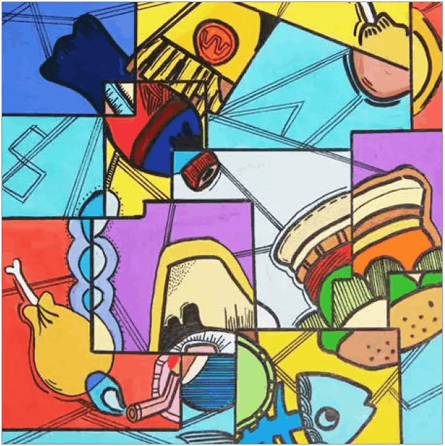 装饰画 | 色彩装饰画表现技法!