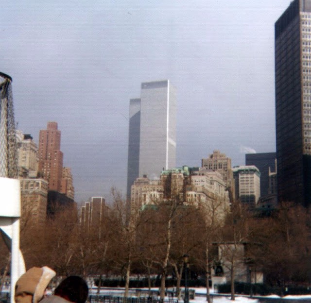 老照片:1970 年代的世贸中心双子塔