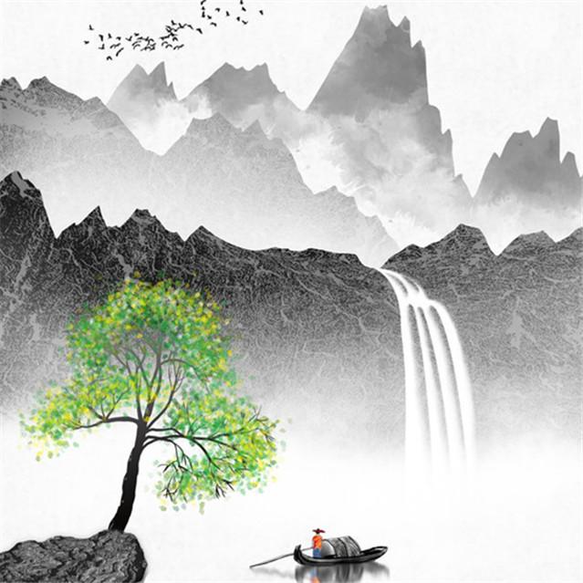 十首描写山水风光的古诗词:独倚栏干凝望远,一