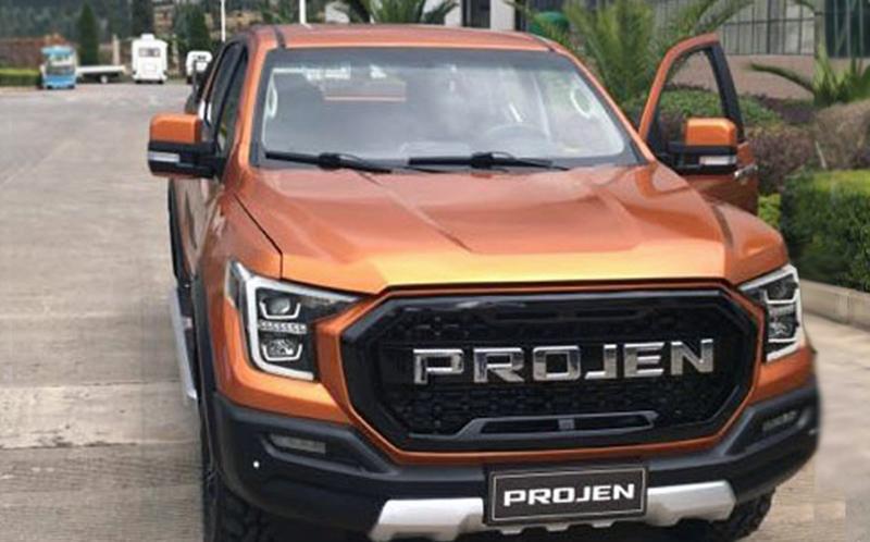 最霸气的国产大皮卡, 外观比长城帅十倍, 福特猛