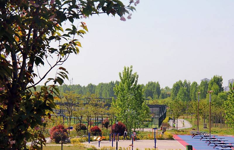 农庄穿桑田,4月15日2018杨凌农科城马拉松鸣