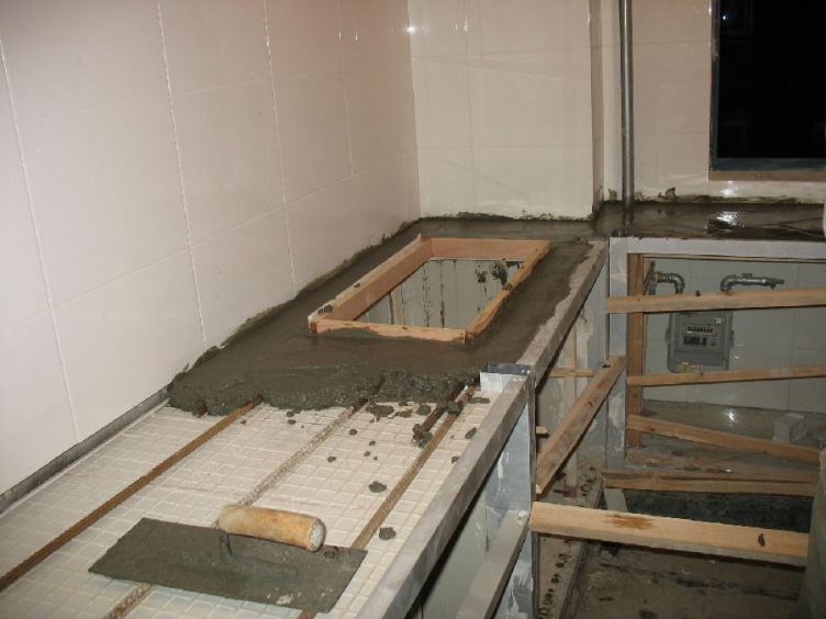 2018瓷砖橱柜制作过程